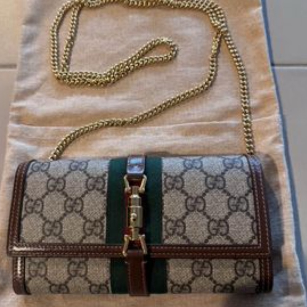 JACKIE 1961 GUCCI CHAIN WALLET